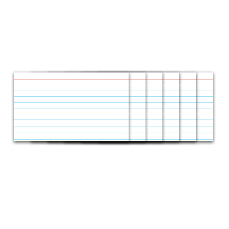 3 X 5 Index Cards White 100ct