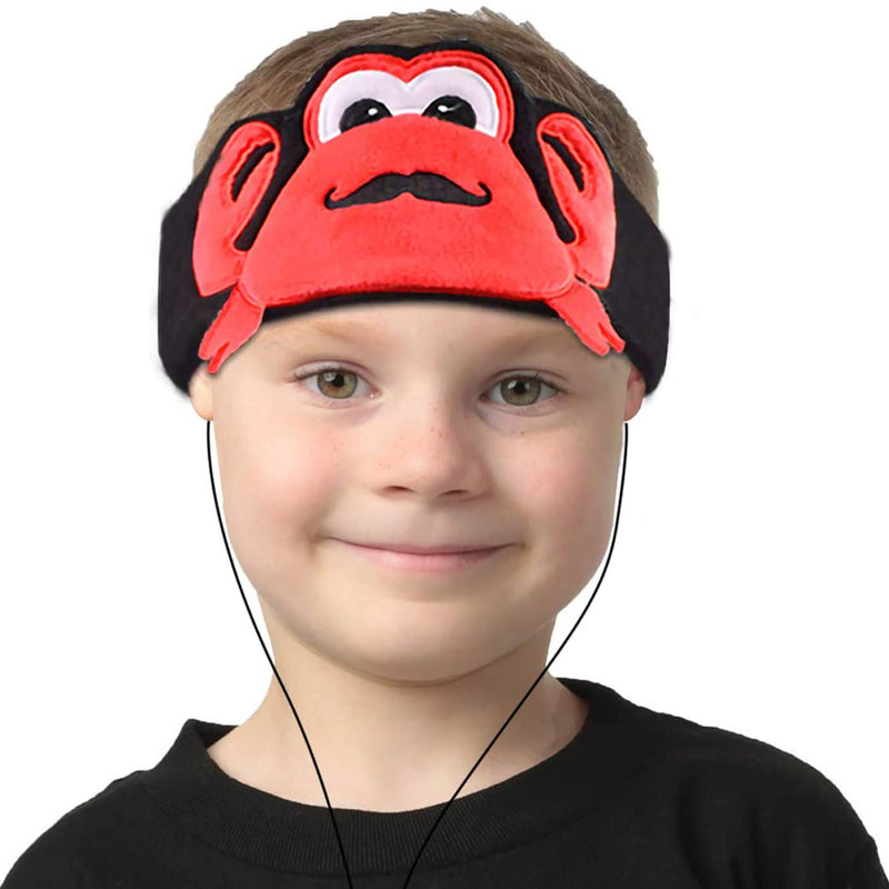 Crab Fleece Headband Headphones