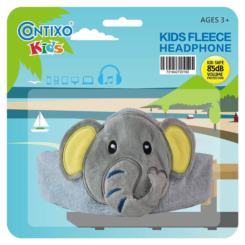 Elephant Fleece Headband Headphones