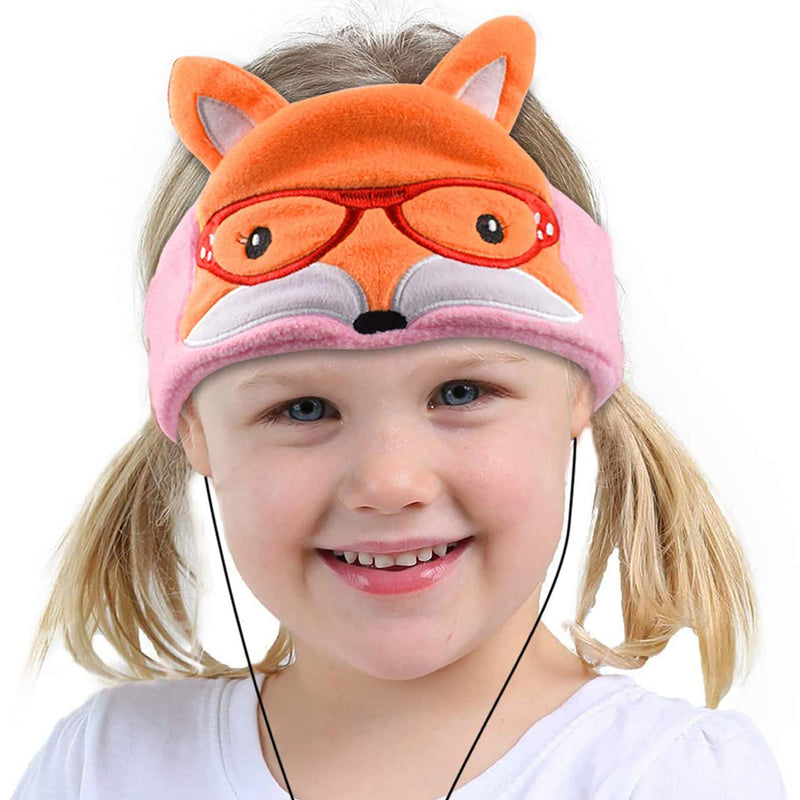 Fox Fleece Headband Headphones