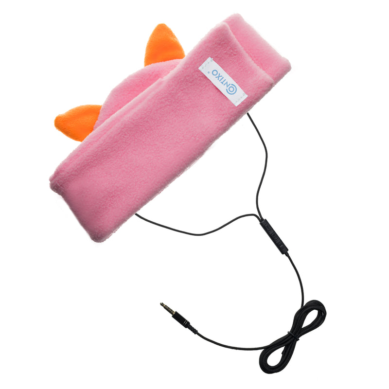 Fox Fleece Headband Headphones