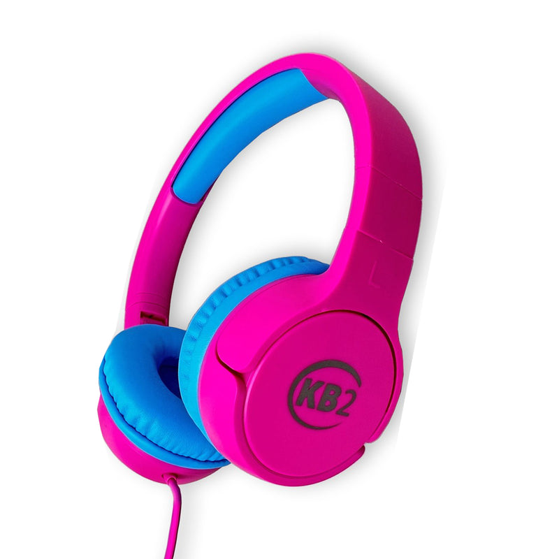 Kb2 Pink Premium Kids Headphones