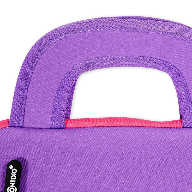 TB02 Protective Carrying Bag Sleeve Case for 10" Tablets, Purple