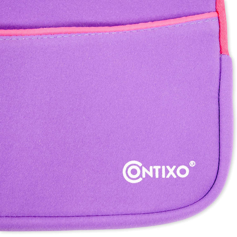 TB02 Protective Carrying Bag Sleeve Case for 10" Tablets, Purple