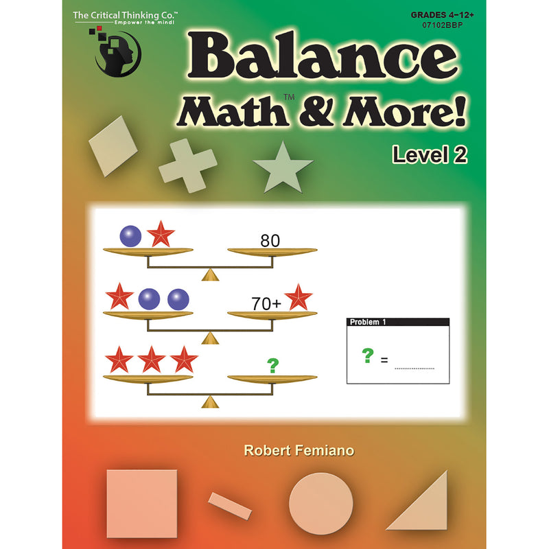 Balance Math & More Level 2