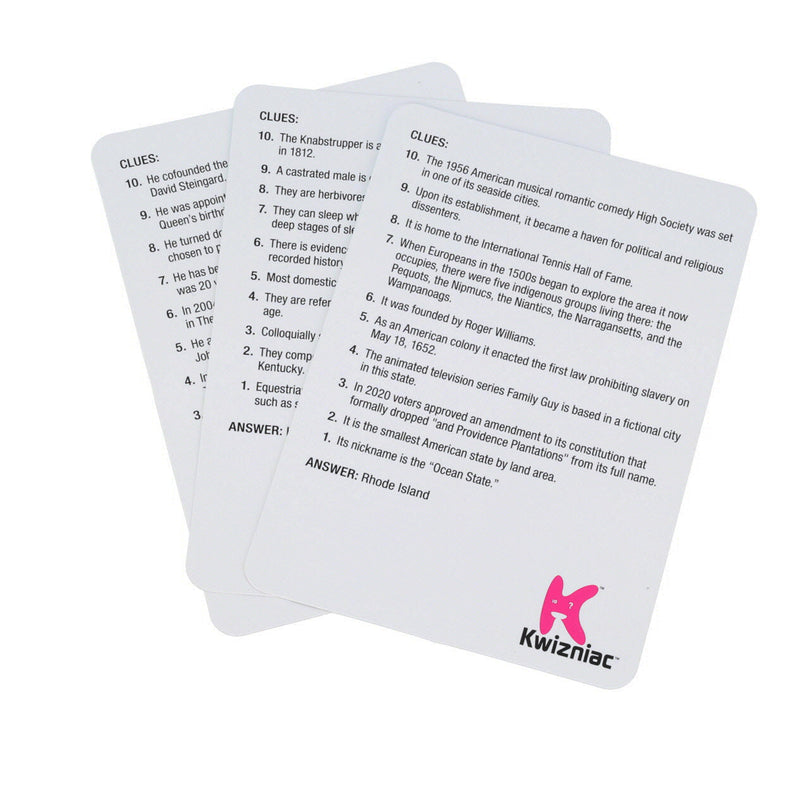 Kwizniac® Trivia Countdown Game