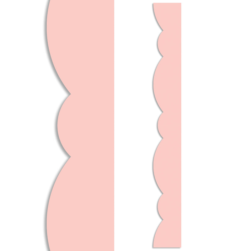 Blush Stylish Scallops Ez Border