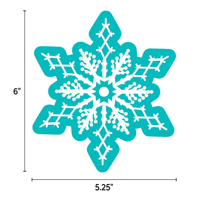 Snowflakes 6in Designer Cutouts