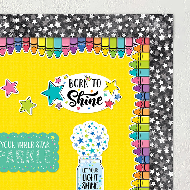 Doodle Crayons Cd Ez Border