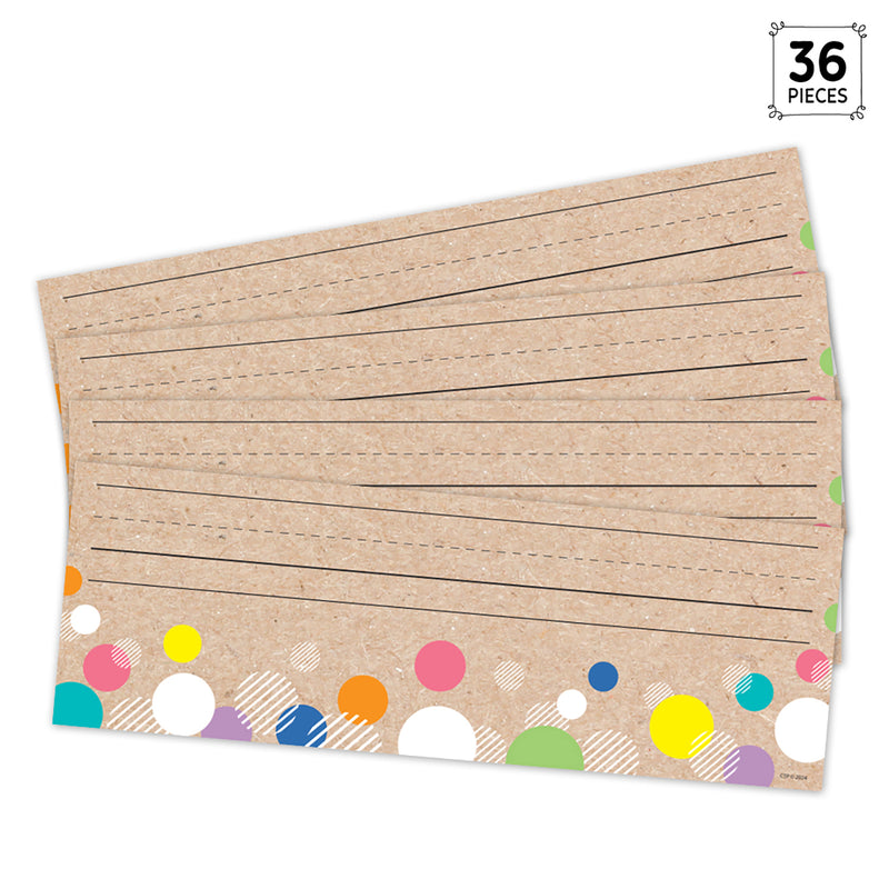 Colorful Kraft Bubbles Name Plates Krafty Pop