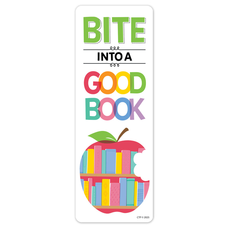 Apple Time Bite Into... Bookmark, 30 Per Pack, 3 Packs