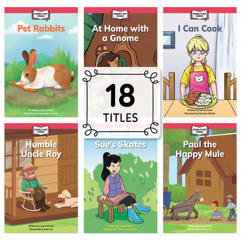 Sound-It-Out Stories Decodable Readers Set 2