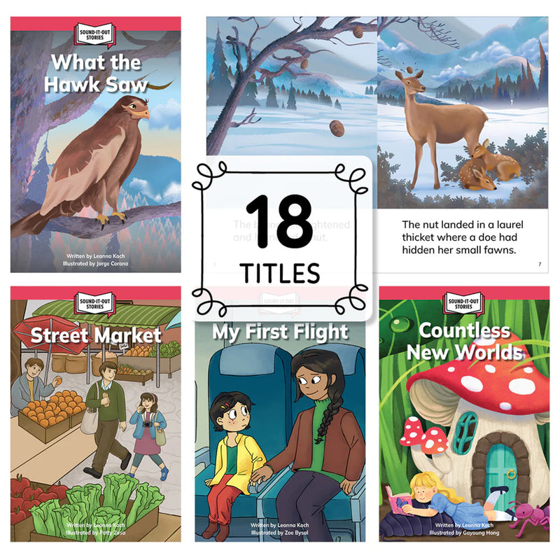 Sound-It-Out Stories Decodable Readers Set 2