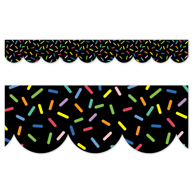 Sprinkles On Black Ez Border