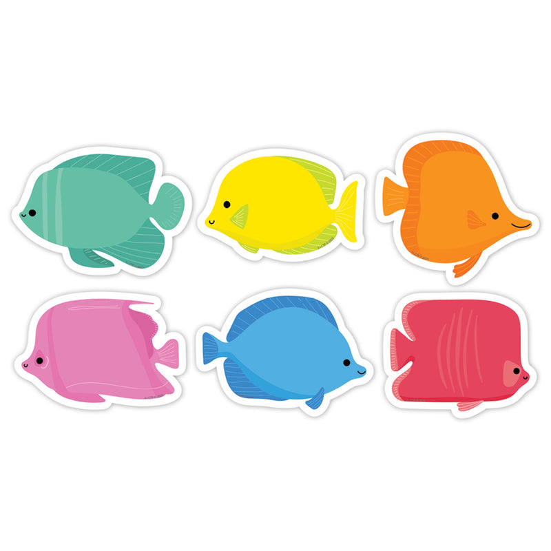 School Of Fish 3in Cut-outs Sea Friends