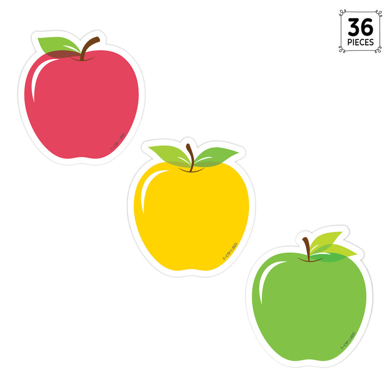Apple Time Apples 3in Cut-outs