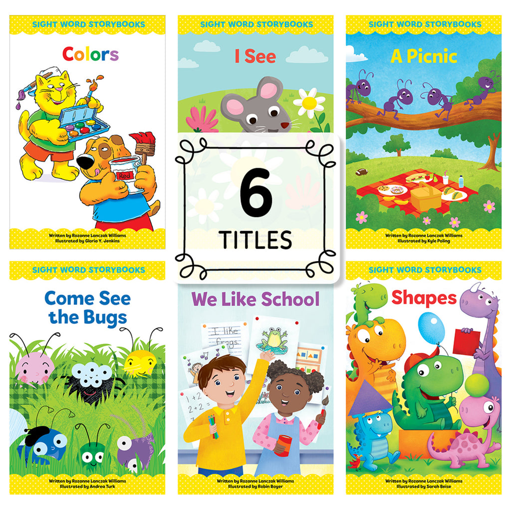 Sight Word Storybooks Set 1, 6 Books