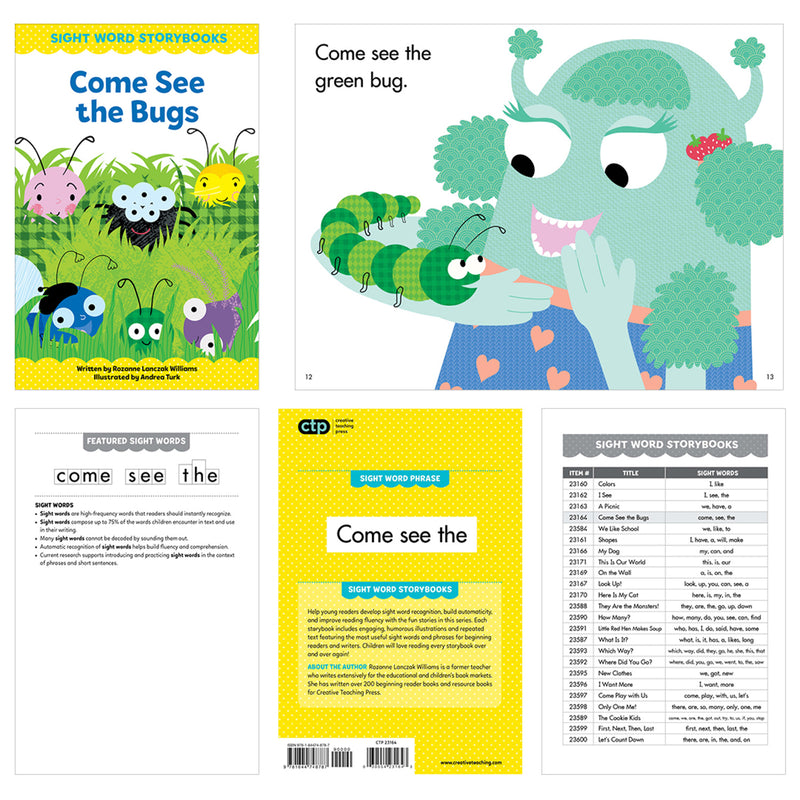 Sight Word Storybooks Set 1, 6 Books