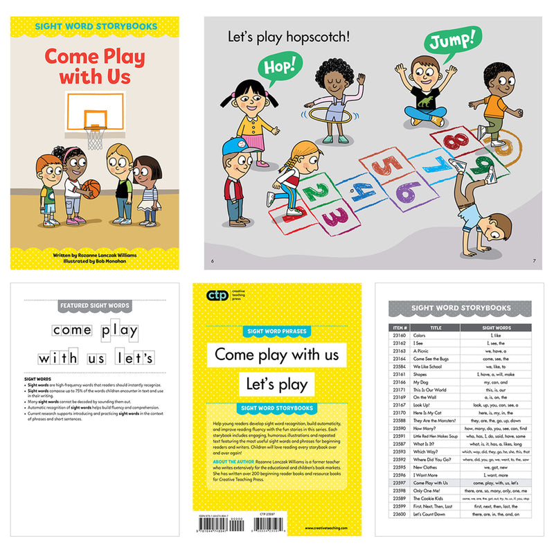 Sight Word Storybooks Set 4, 6 Books