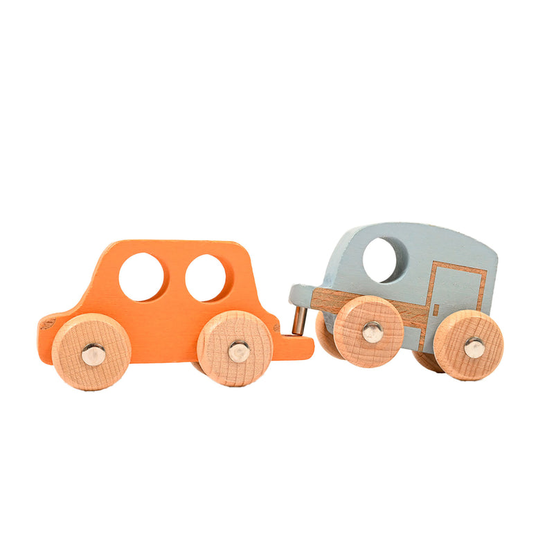 Rainbow Wooden Vehicles