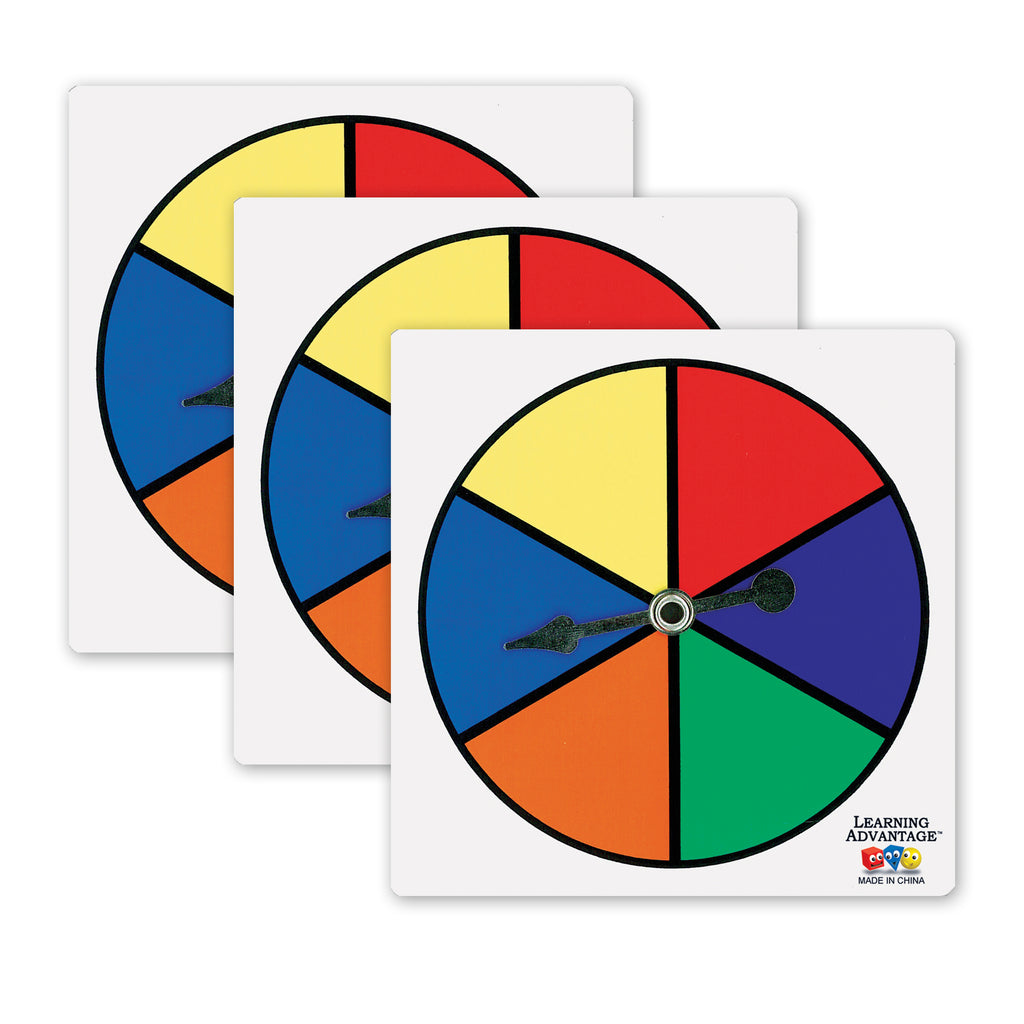 (3 St) Six-color Spinners