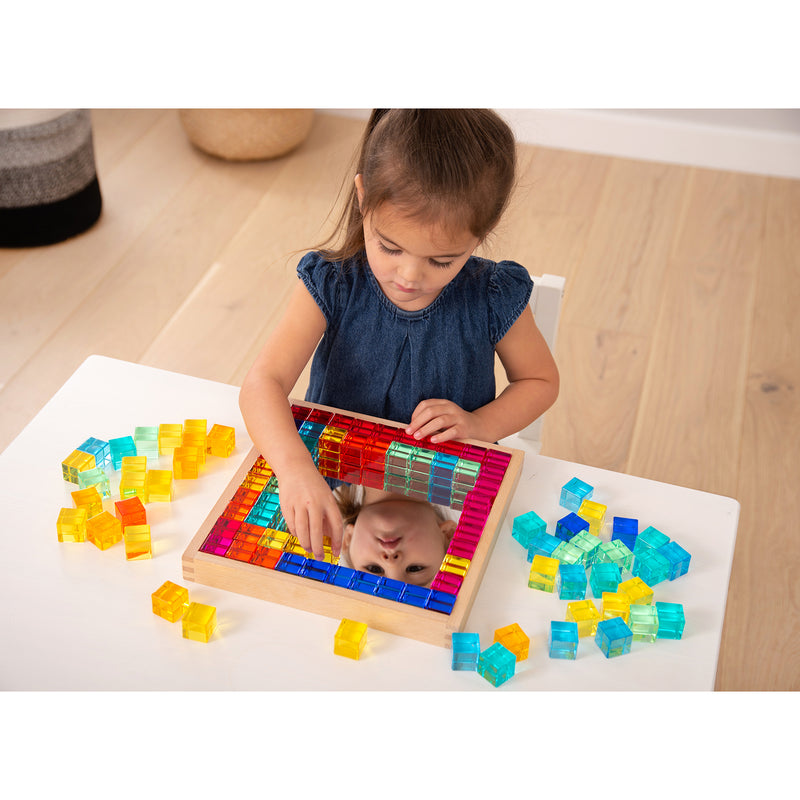 Gem Cube Mirror Tray