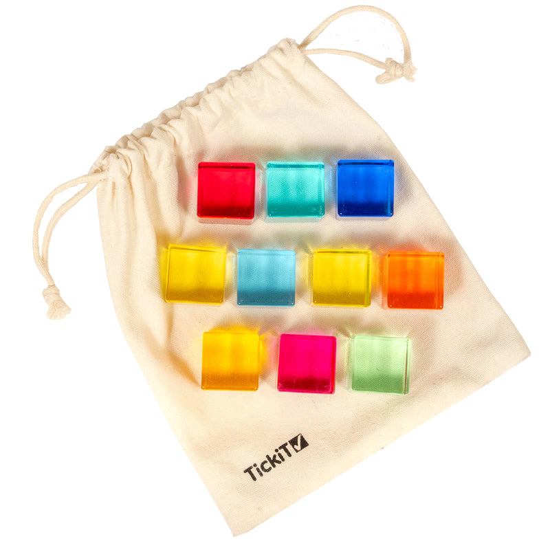 Gem Cubes Set Of 10