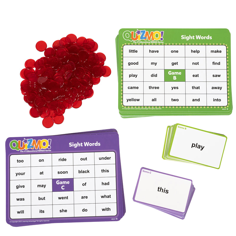 Quizmo Sight Word Set 1