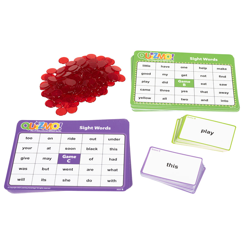 Quizmo Sight Word Set 1