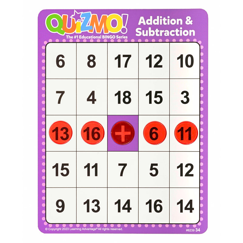 Quizmo Addition & Subtraction