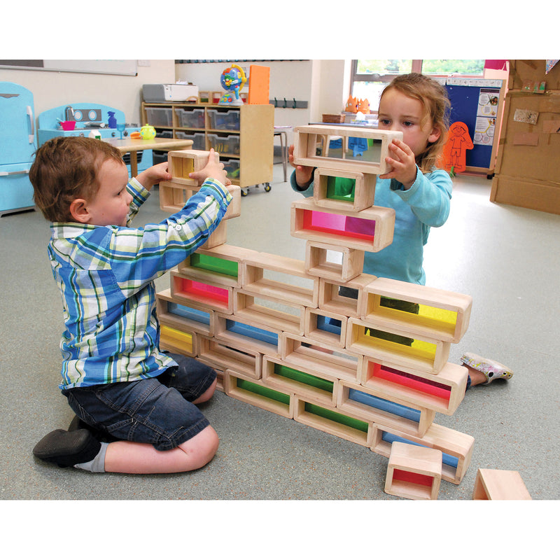 Rainbow Bricks Set Of 36