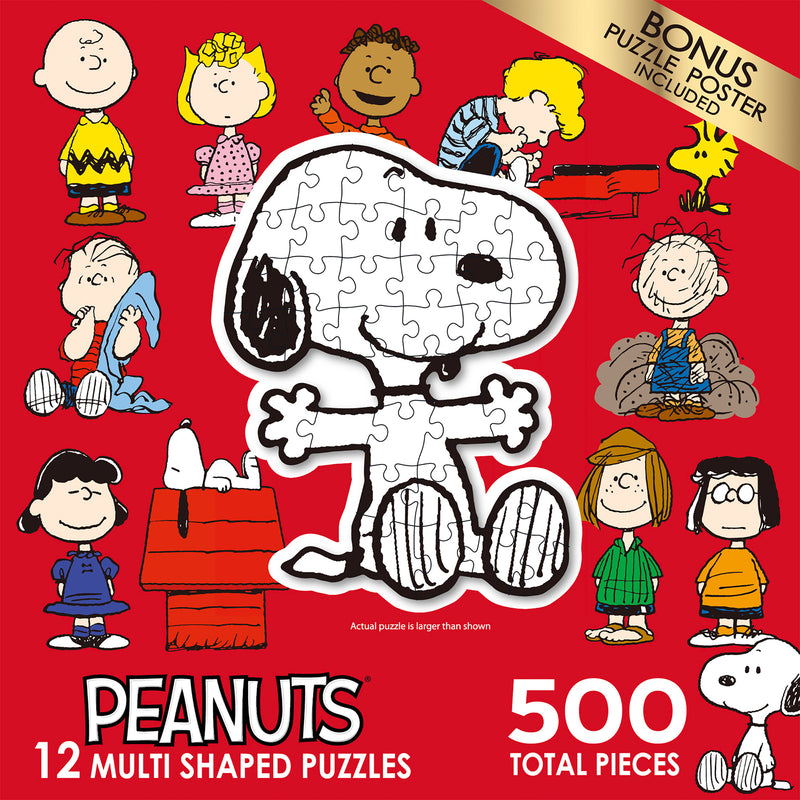 Licensed Peanuts Minishaped Puzzle