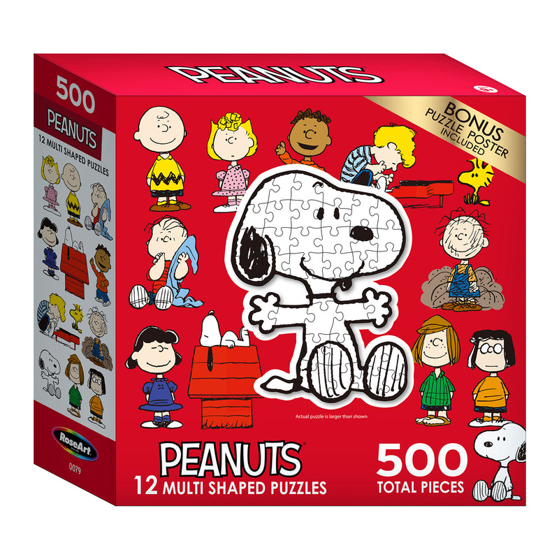 Licensed Peanuts Minishaped Puzzle