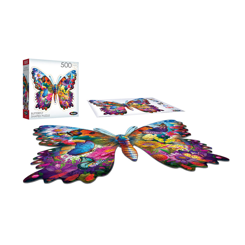 Big Shaped Butterfly, 500 Pieces