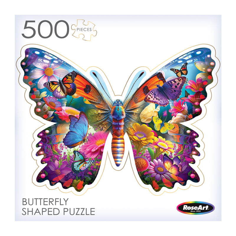 Big Shaped Butterfly, 500 Pieces