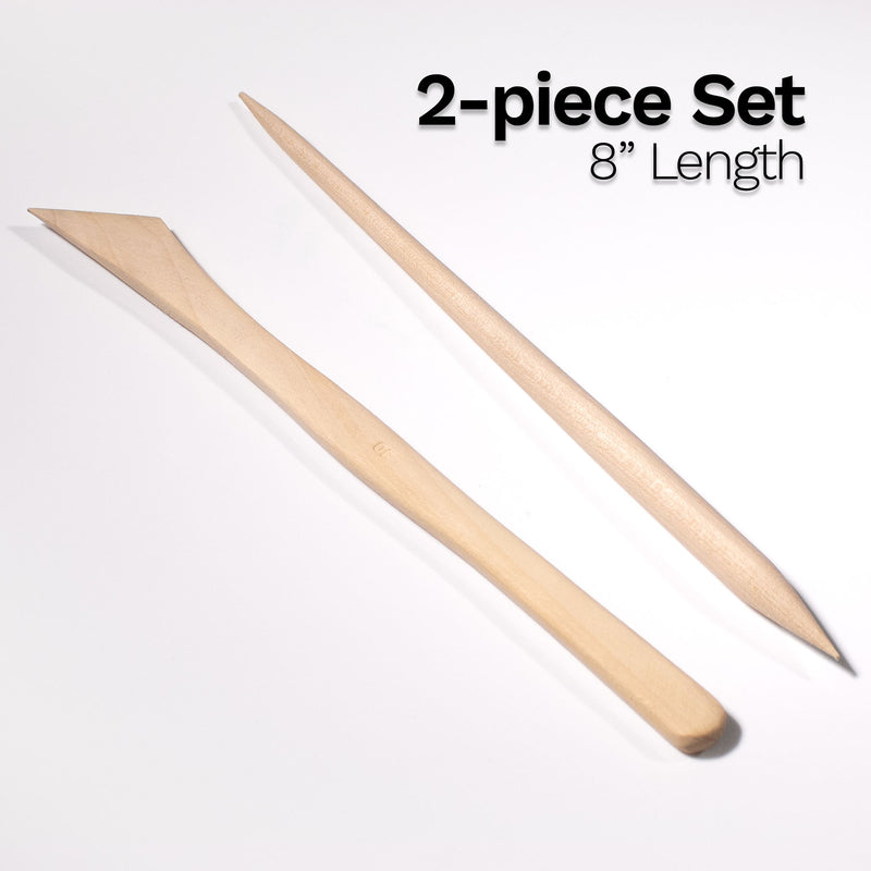 Modeling Clay Tool Hardwood Set 2ct