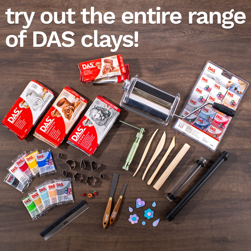 Das Modeling Clay Wood 700g Air Hardening