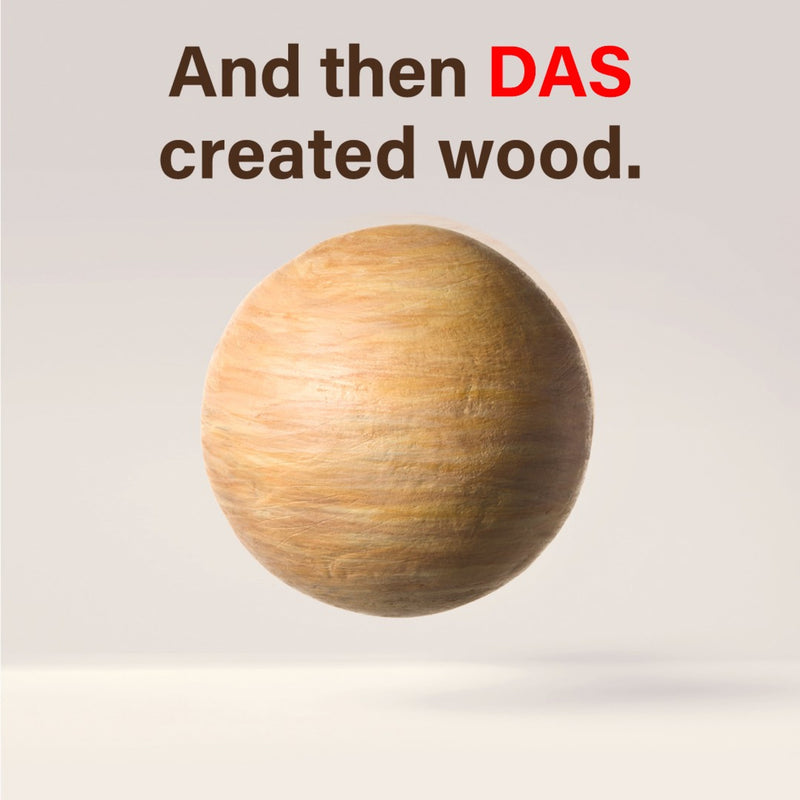 Das Modeling Clay Wood 700g Air Hardening