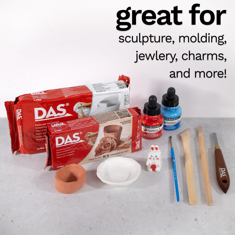 Das Modeling Clay Wood 700g Air Hardening