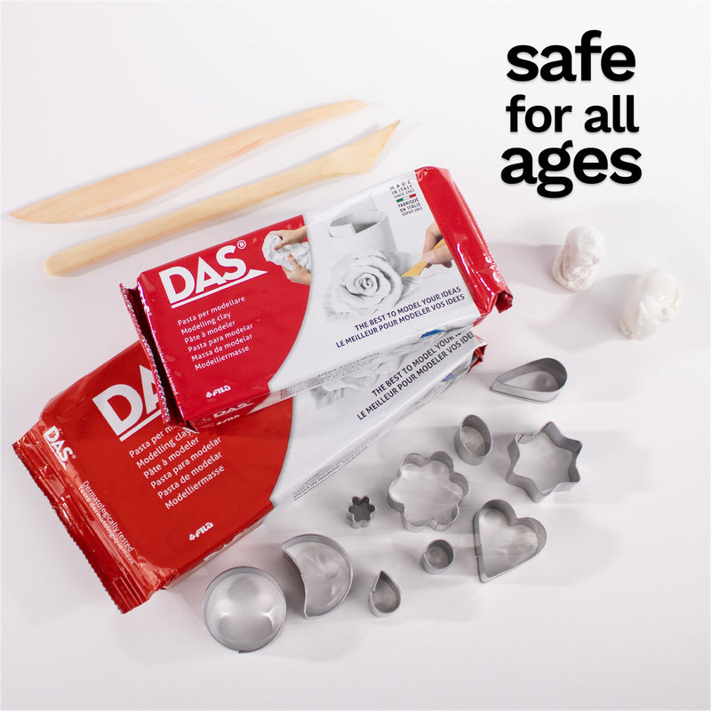 Das Modeling Clay White 2.2lb Air Hardening