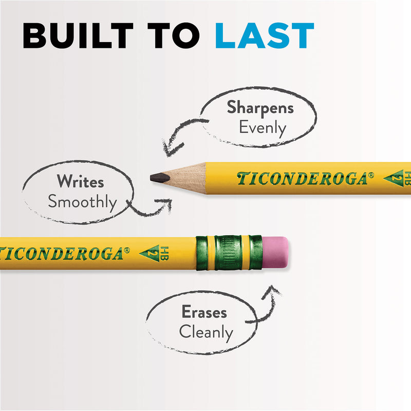Ticonderoga My First Pencils 4/pk Sharp Triangular