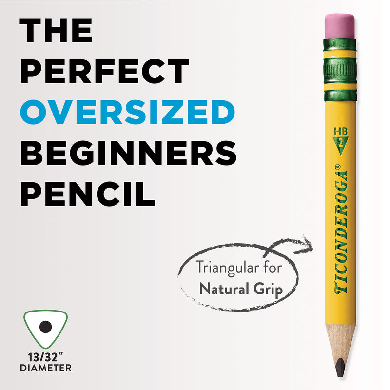 Ticonderoga My First Pencils 4/pk Sharp Triangular