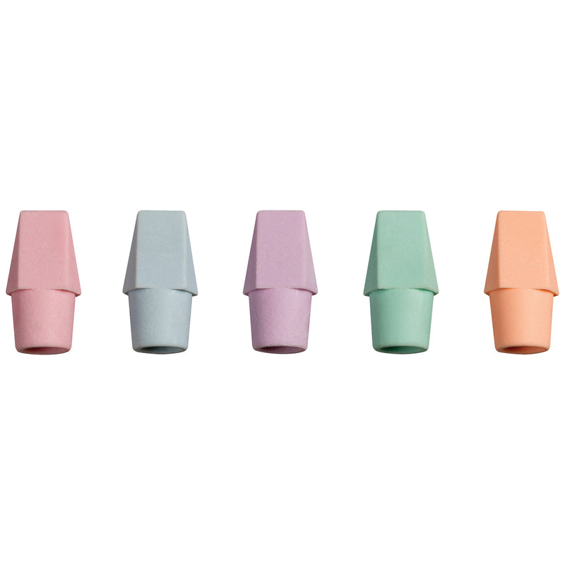 10ct Pastel Cap Eraser Ticonderoga