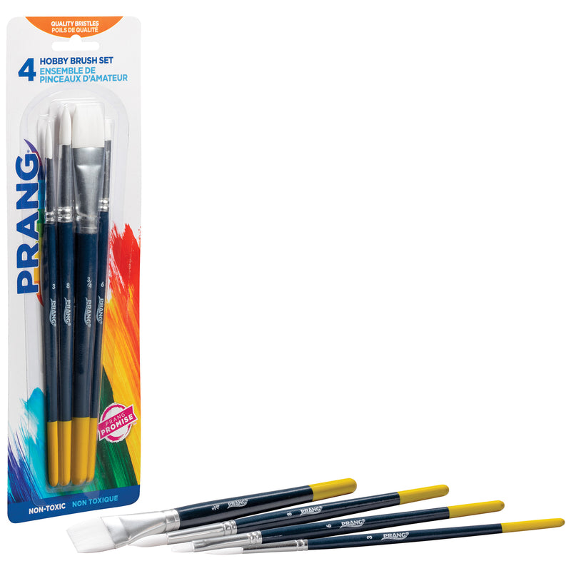 Prang Hobby Paint Brush Asst Set 1