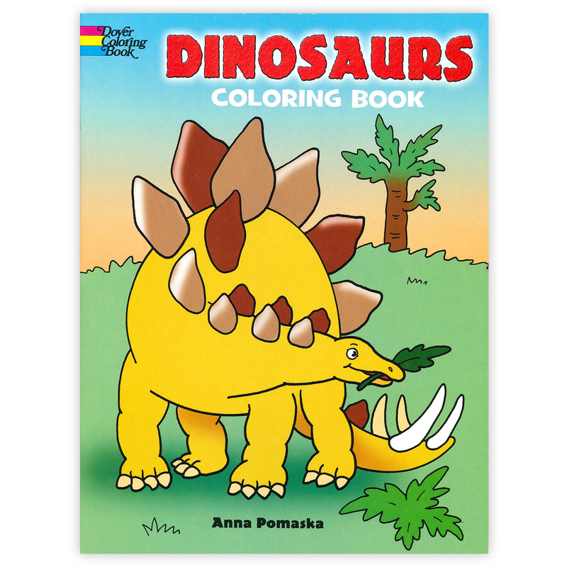 Dinosaurs Coloring Book, Pack of 6