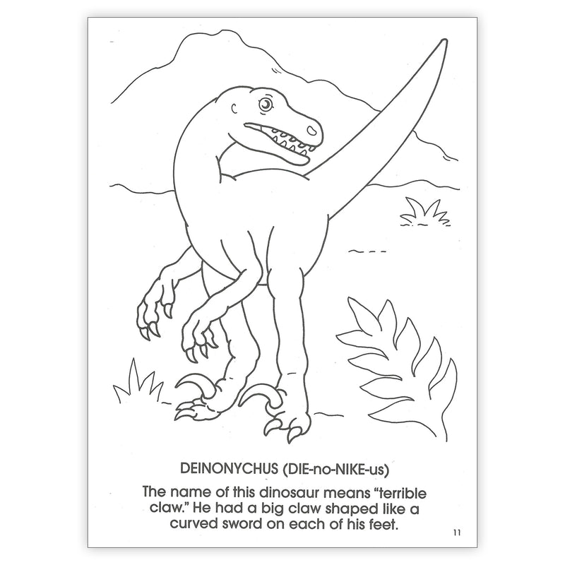 Dinosaurs Coloring Book
