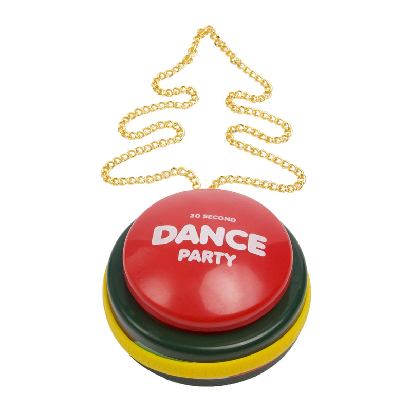 30 Sec Dance Party Button Holiday