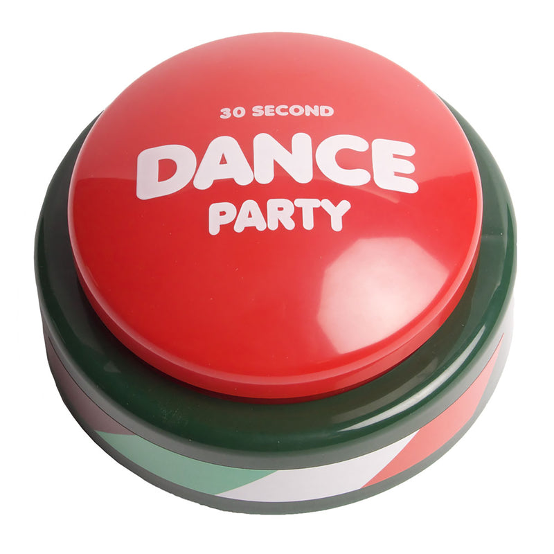 30 Sec Dance Party Button Holiday