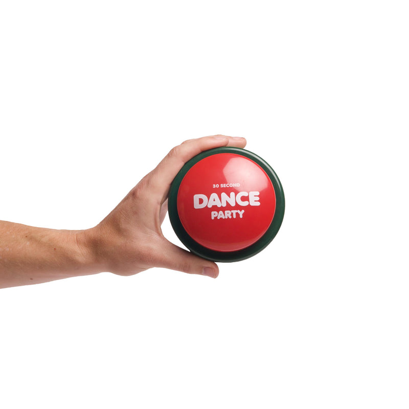 30 Sec Dance Party Button Holiday