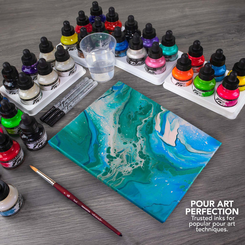 Fw Acrylic Ink Indigo 29.5ml Daler-rowney